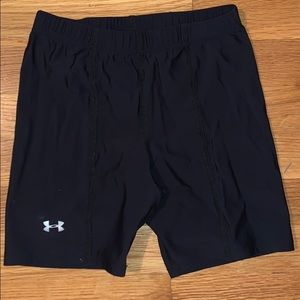 Under armour spandex shorts